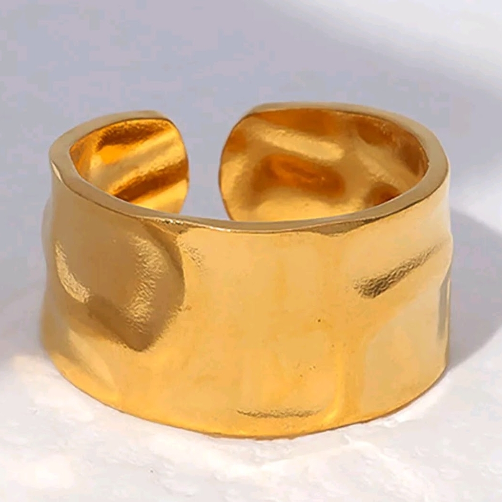 Gold-Filled Textured Ring - Picture 3 of 4